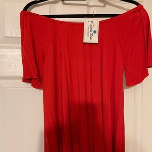 Off the shoulder top